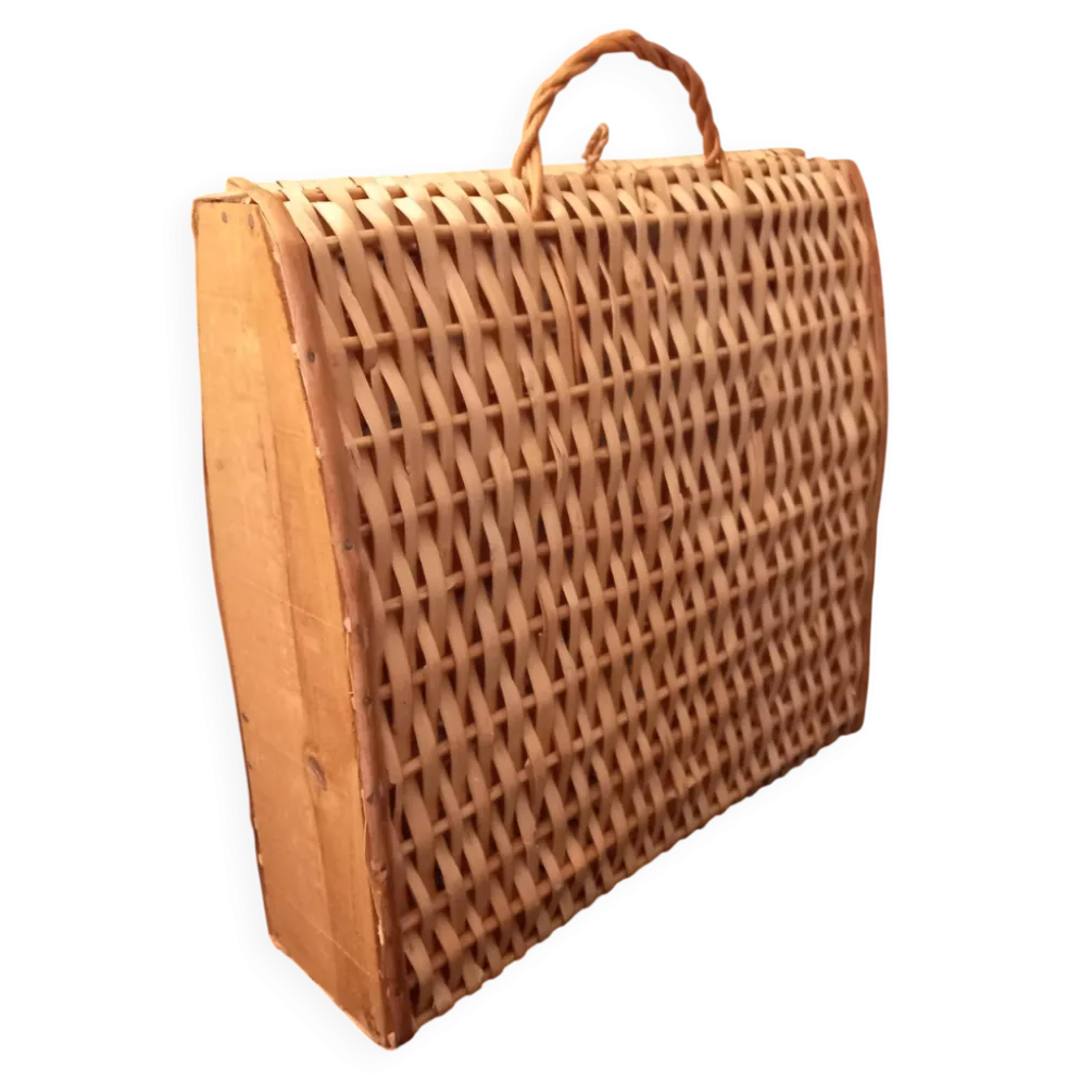 Mallette de rangement en Osier