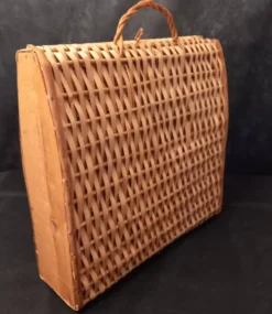 Mallette de rangement en Osier