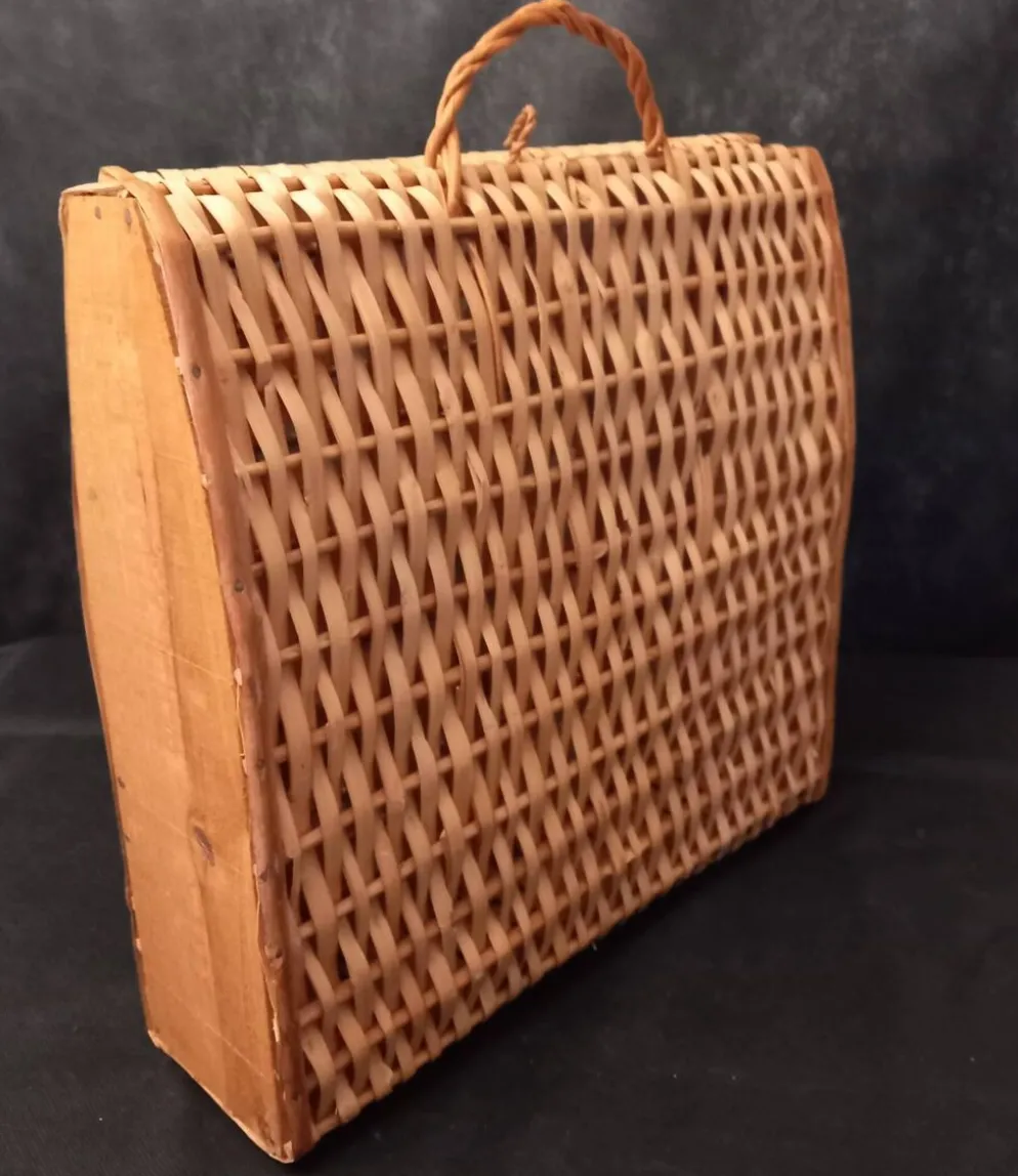 Mallette de rangement en Osier