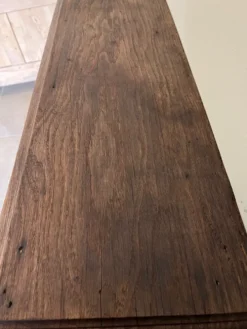 Manteau de cheminée en bois ancien