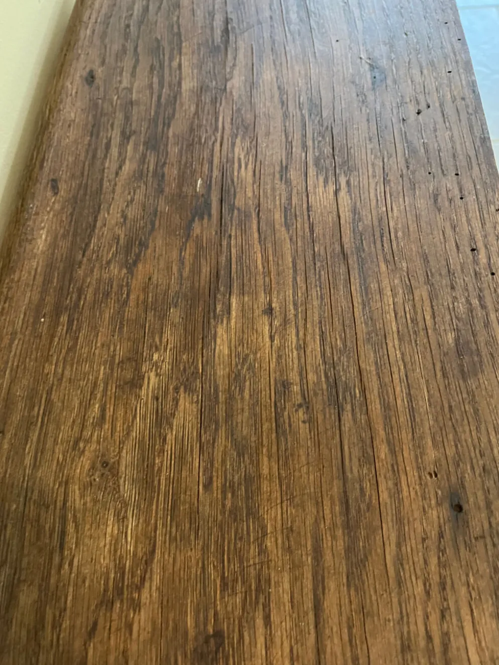 Manteau de cheminée en bois ancien