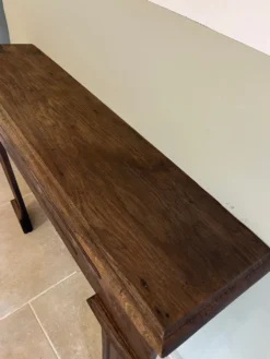 Manteau de cheminée en bois ancien