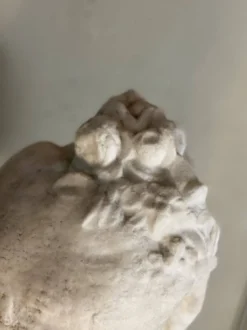 Marie-Antoinette, buste en marbre de Carrare