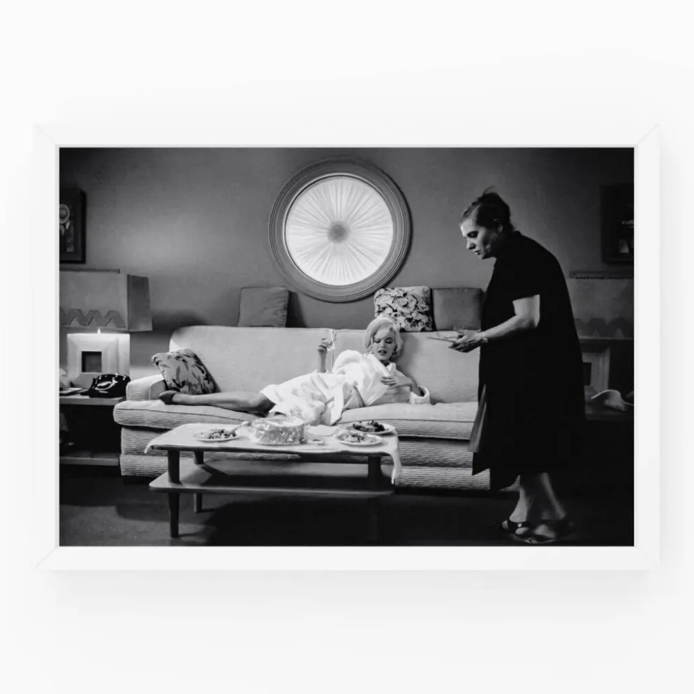 Marilyn Monroe par Lawrence Schiller, 1962 Taille : 30 x 45 cm | avec bordure blanche