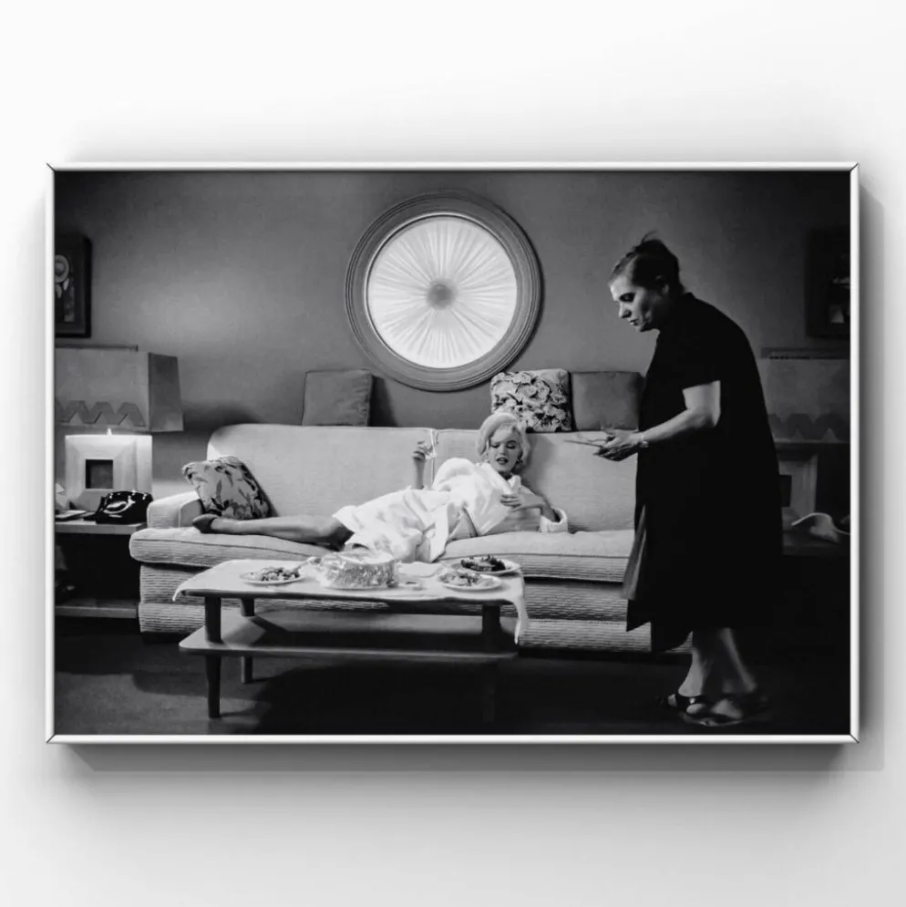 Marilyn Monroe par Lawrence Schiller, 1962 Taille : 30 x 45 cm | avec bordure blanche