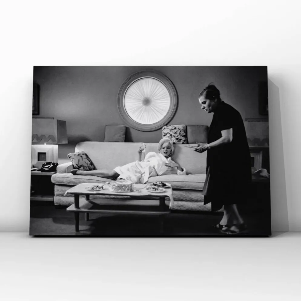 Marilyn Monroe par Lawrence Schiller, 1962 Taille : 30 x 45 cm | avec bordure blanche