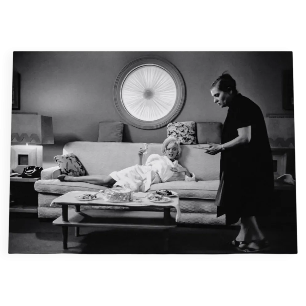 Marilyn Monroe par Lawrence Schiller, 1962 Taille : 30 x 45 cm | avec bordure blanche