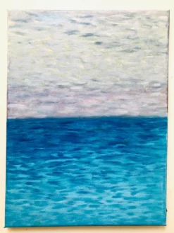 Marine à l'huile