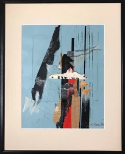 Martine rosset,1949-2011.technique mixte,1995