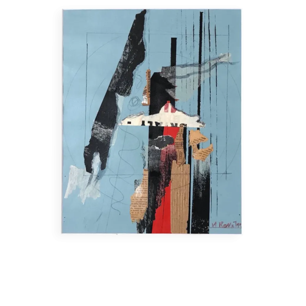 Martine rosset,1949-2011.technique mixte,1995