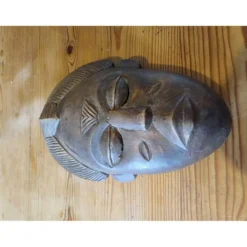Masque africain bois des années 50/60