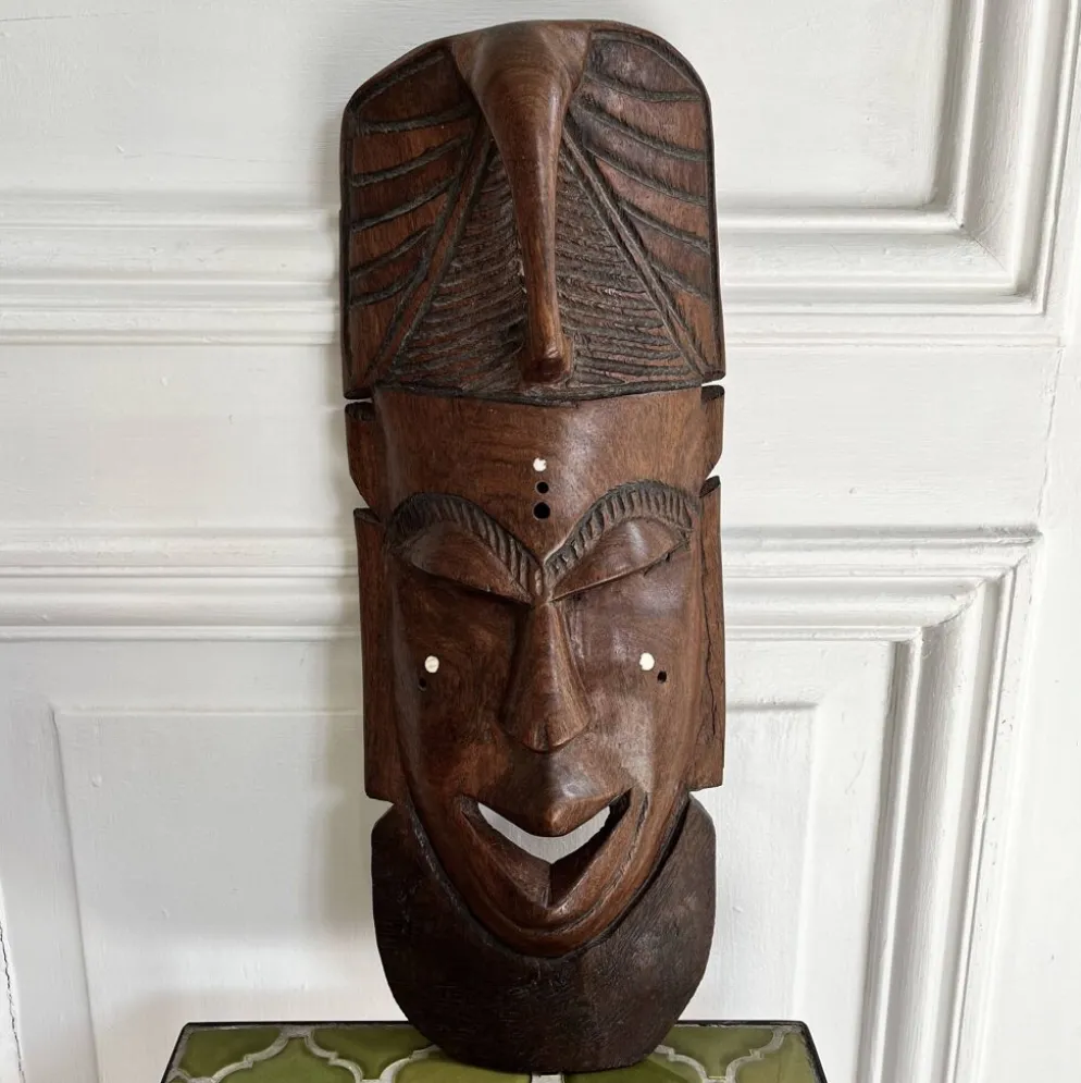 Masque africain en bois