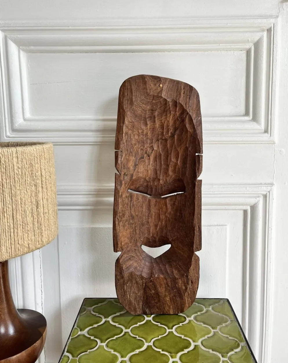 Masque africain en bois