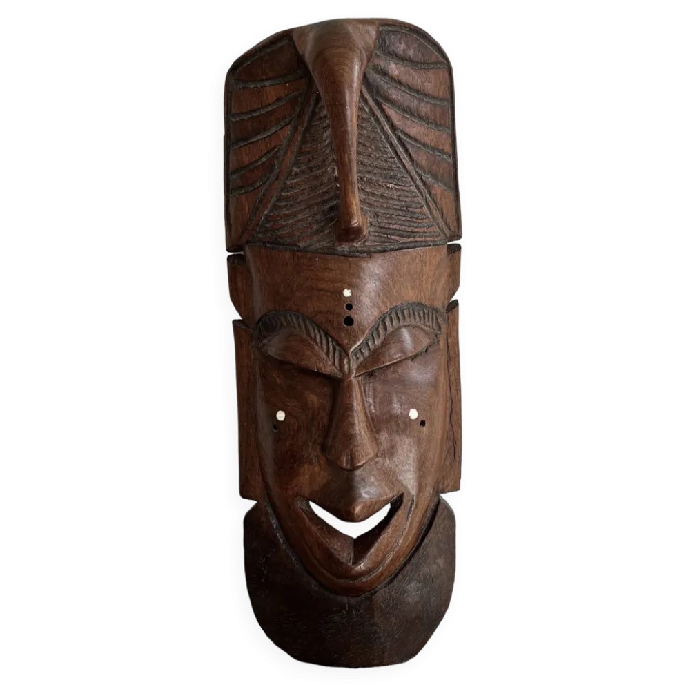 Masque africain en bois