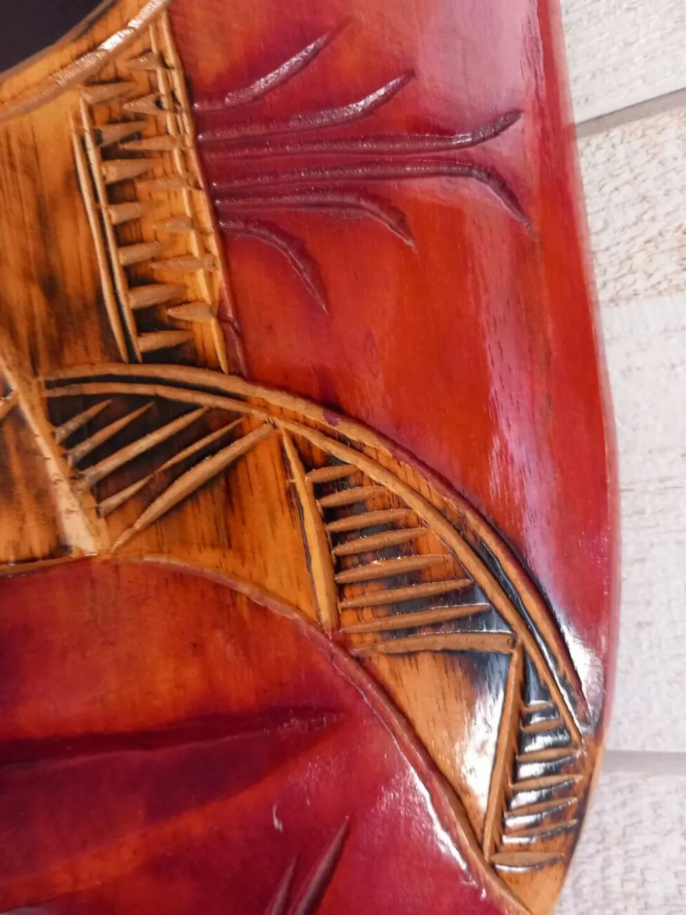 Masque africain grand format