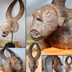Masque Agraire Mangam masculin- Mama / Kantana - Nigeria