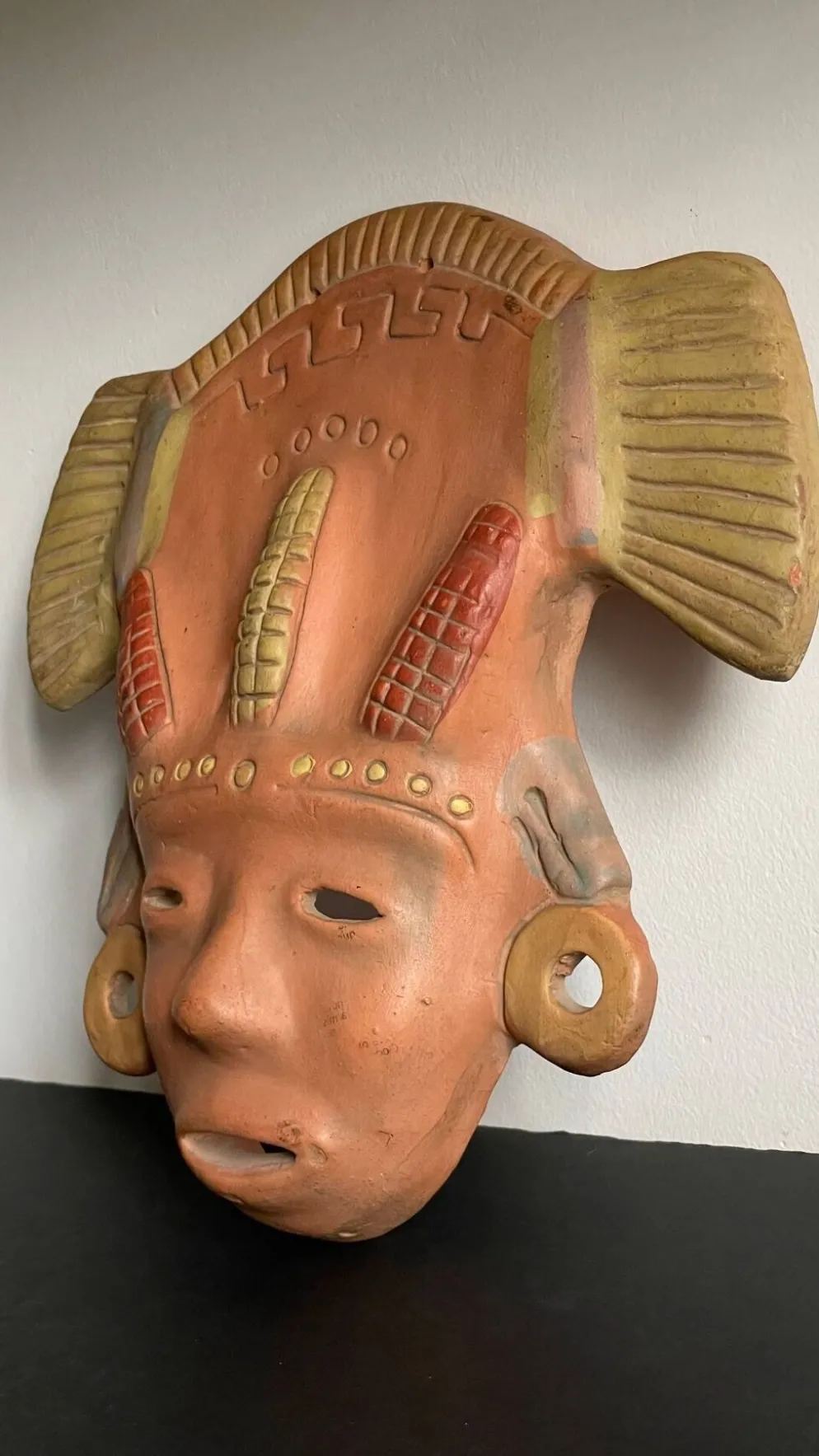 Masque art populaire mexique vintage