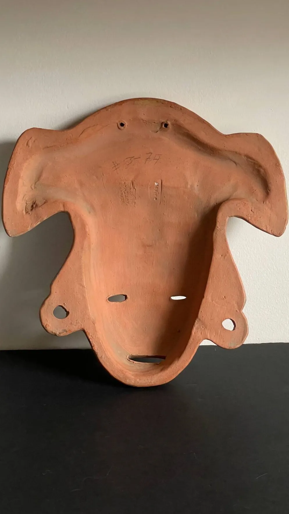 Masque art populaire mexique vintage