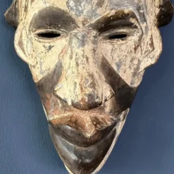 Masque blanc long