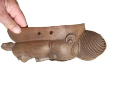 Masque bois tribal