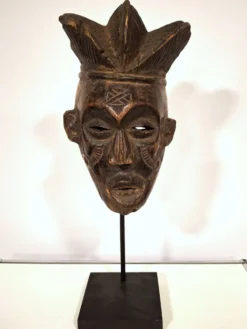 Masque Chokwe - Milieu du 20e siècle - Angola - African Tribal Art