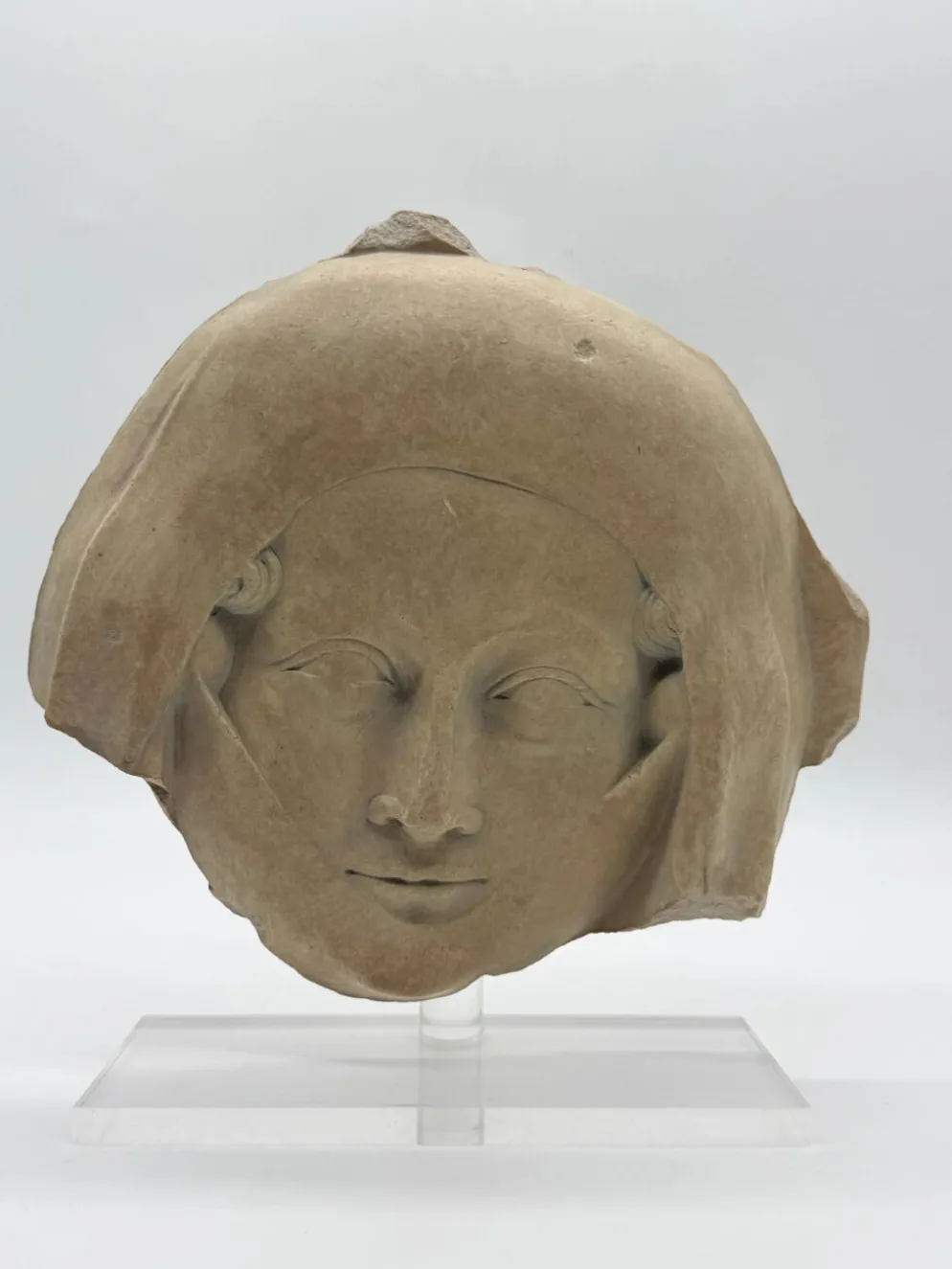 Masque de femme XIVe – reproduction musée du Louvre