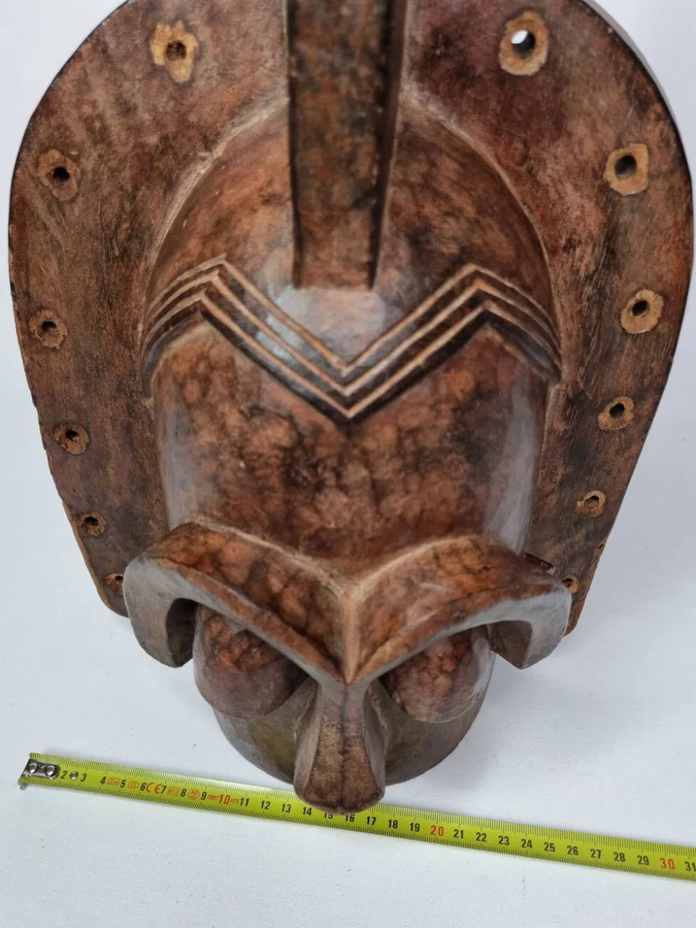 Masque Emboli Traditionnel – Art Tribal Bakota, Gabon, Années 1950-60