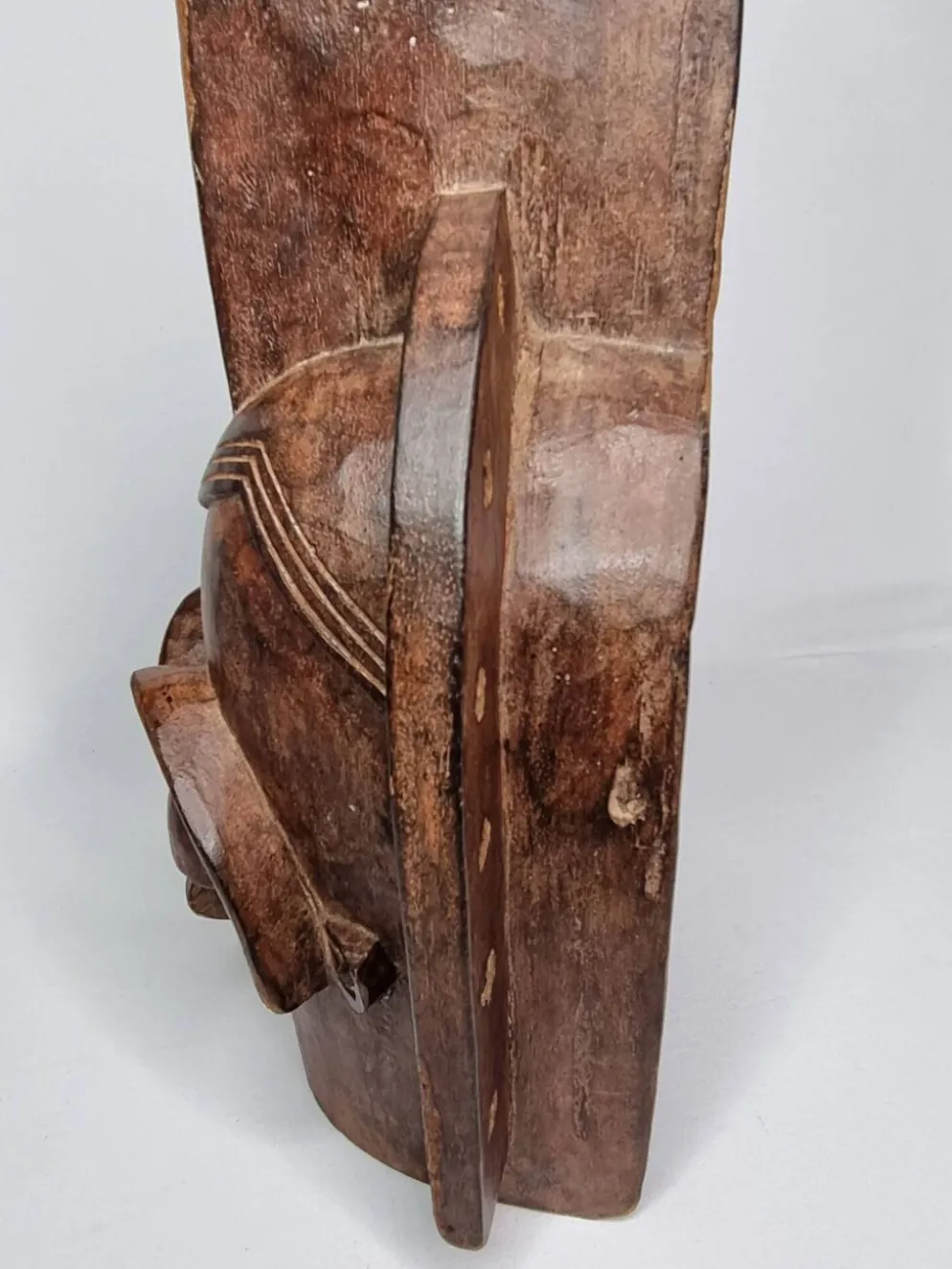 Masque Emboli Traditionnel – Art Tribal Bakota, Gabon, Années 1950-60