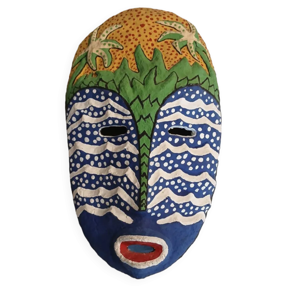 Masque ethnique en bois