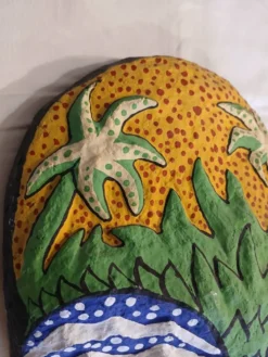 Masque ethnique en bois
