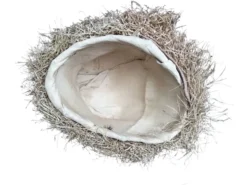 Masque-heaume éléphant Kuba Mukyeem / Mukenga – Congo – Cauris & raphia