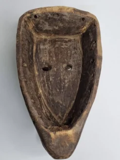 Masque Hyène Suruku du Korè, Mali Bamana – Bois sculpté, 33 cm