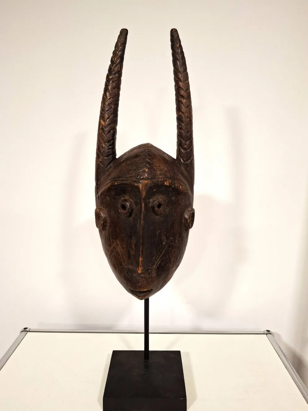 Masque Katanda - Tribu Lega, RD Congo - Milieu du 20e siècle