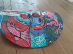 Masque mexicain peint à la main