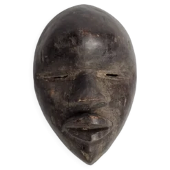 Masque passeport, Dan en bois patiné – Côte d’Ivoire, XXe siècle, 13 cm