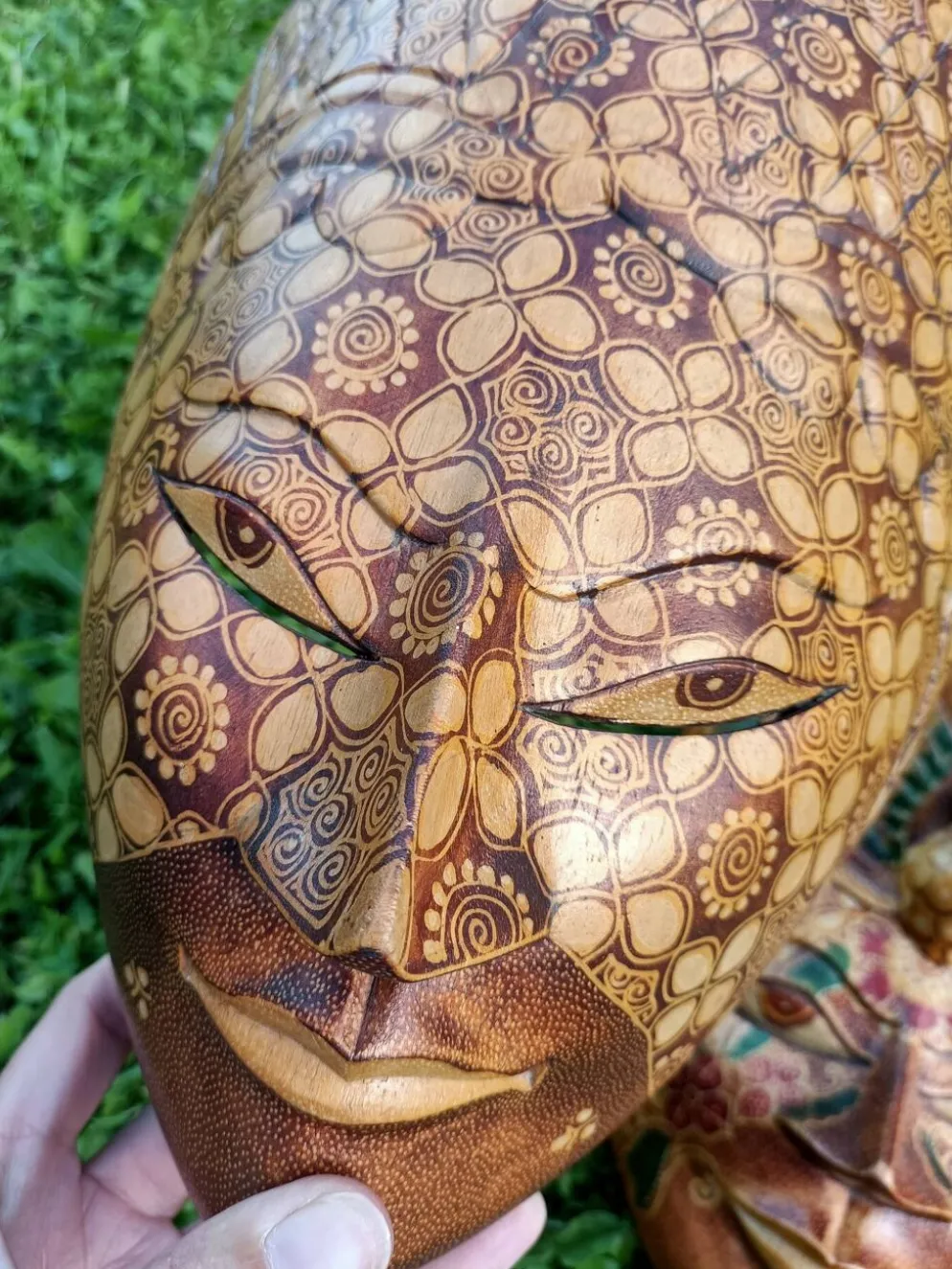 Masques ethniques rétro