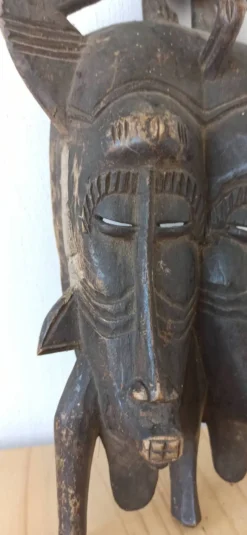 Masque Sénoufo de Côte d'Ivoire - Art tribal africain