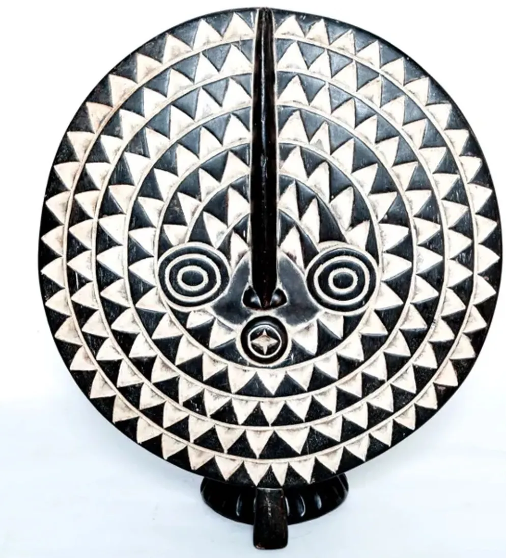 Masque Soleil Bwa Mossi du Burkina Faso