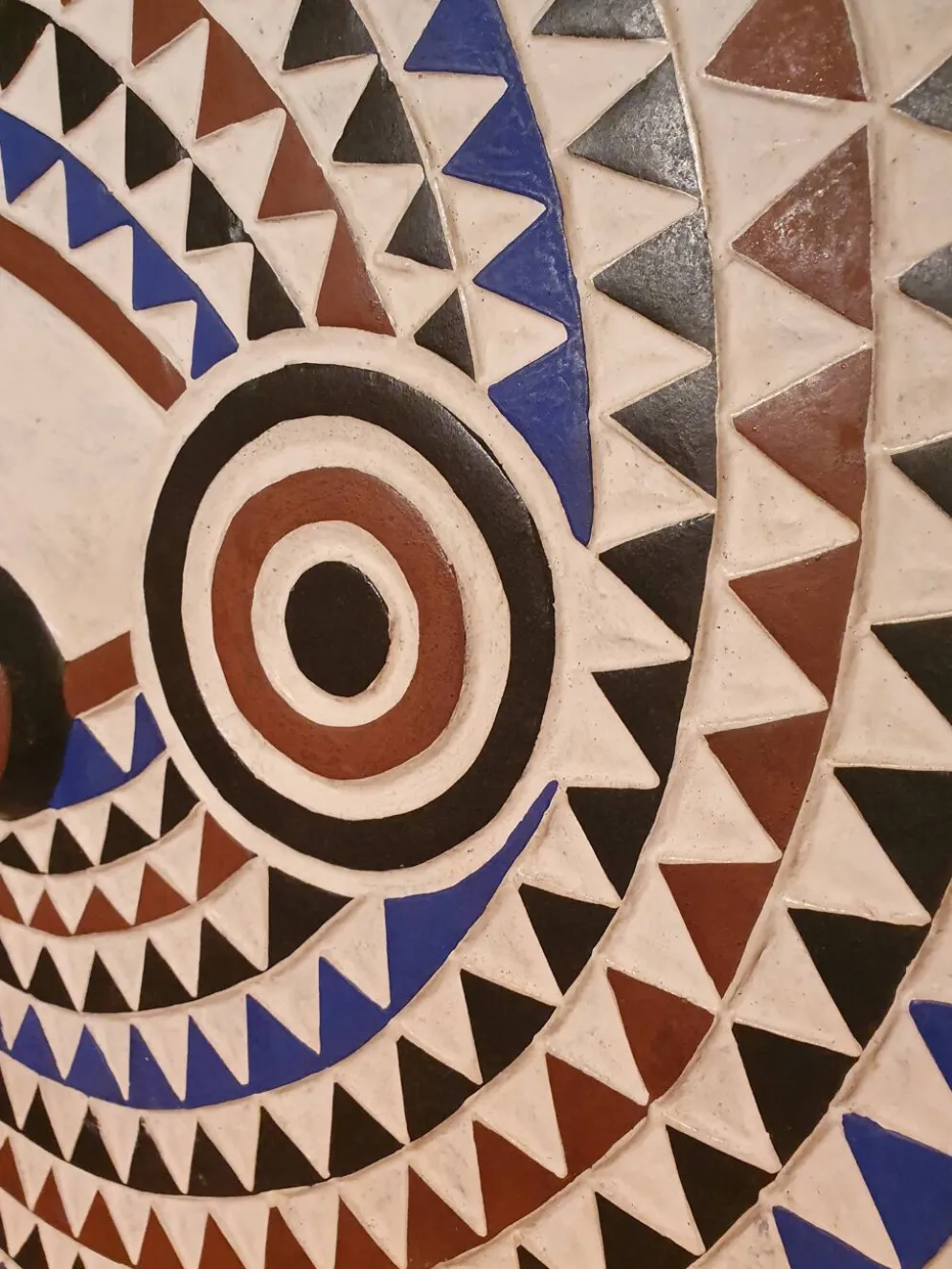 Masque soleil du mali - grand format