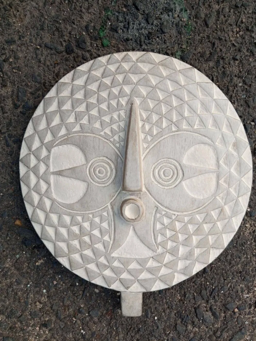 Masque Soleil Tribal Africain Bwa/ Masque Soleil Bobo