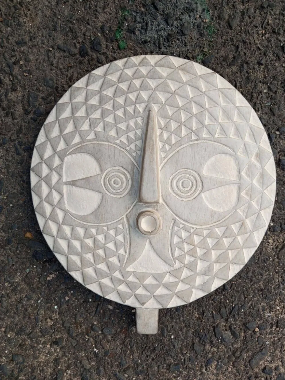 Masque Soleil Tribal Africain Bwa/ Masque Soleil Bobo