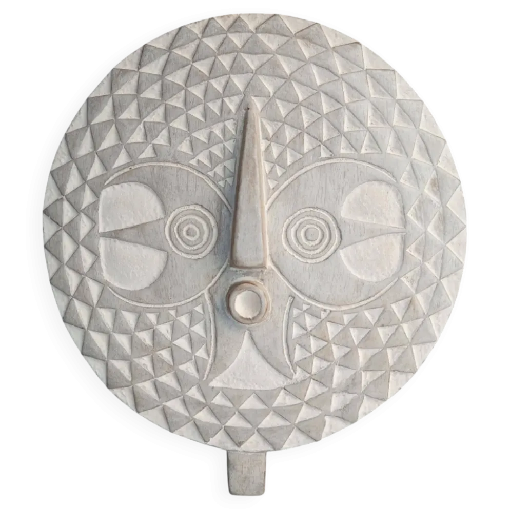 Masque Soleil Tribal Africain Bwa/ Masque Soleil Bobo