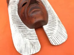 Masque à suspendre Bois sculpté