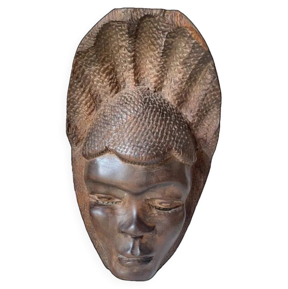 Masque tribal en bois