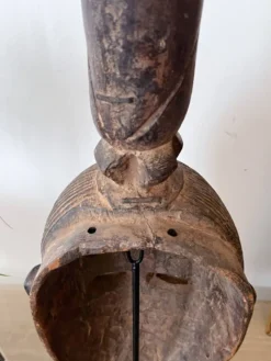 Masque Yaouré en bois (Côte d'Ivoire)