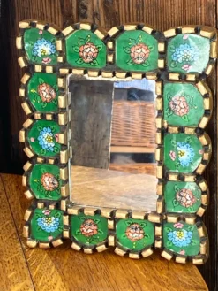 Melie péruvien en bois et verre