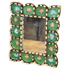 Melie péruvien en bois et verre