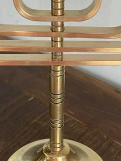 Menorah à neuf branches modulables en laiton