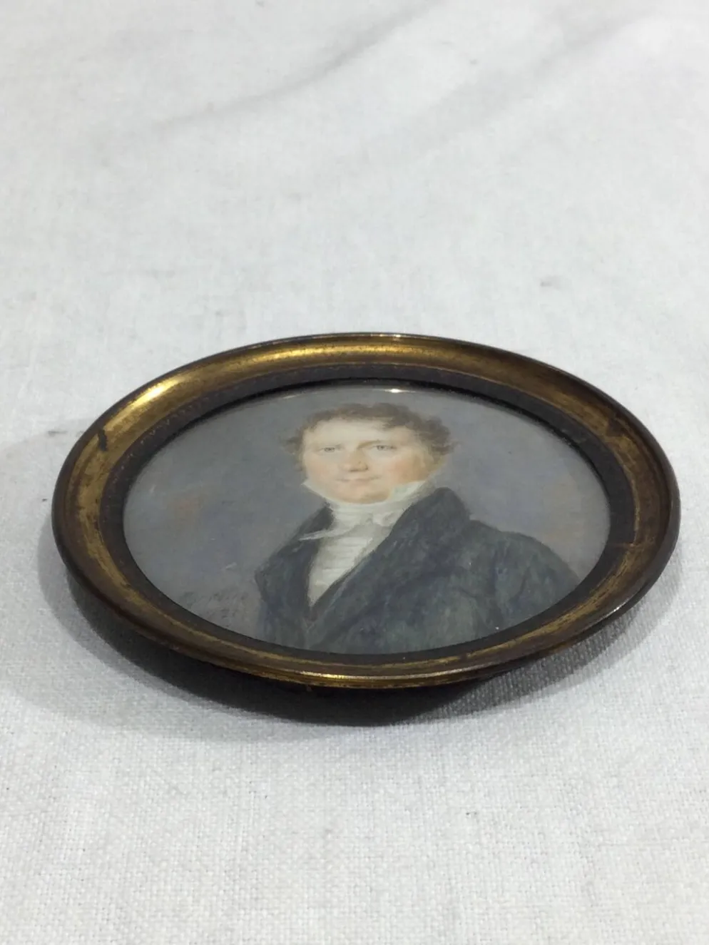 Miniature Portrait d’homme de qualité