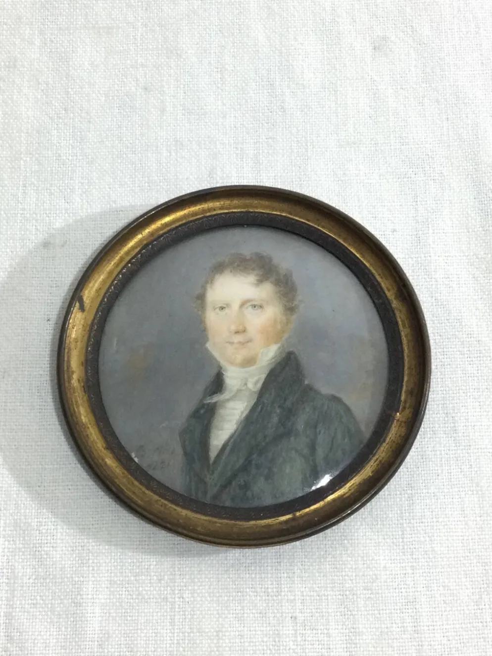 Miniature Portrait d’homme de qualité